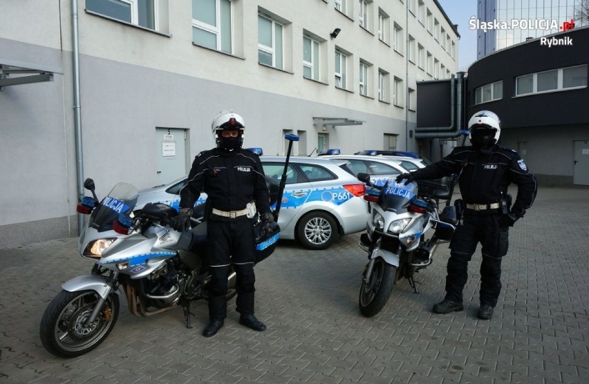 Motocyklowe patrole rybnickiej policji już na ulicach Rybnika [ZDJĘCIA]