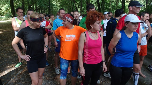 Parkrun Łódź. Bieg w parku Poniatowskiego - 18 lipca 2015