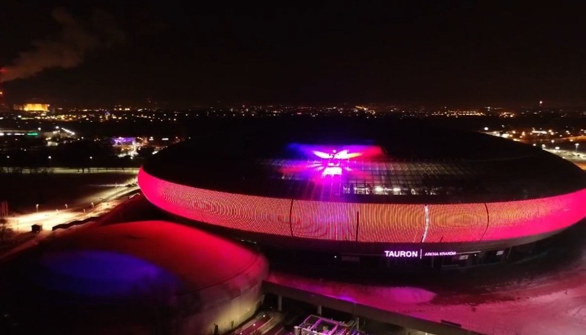 Tauron Arena w trakcie Światełka do Nieba