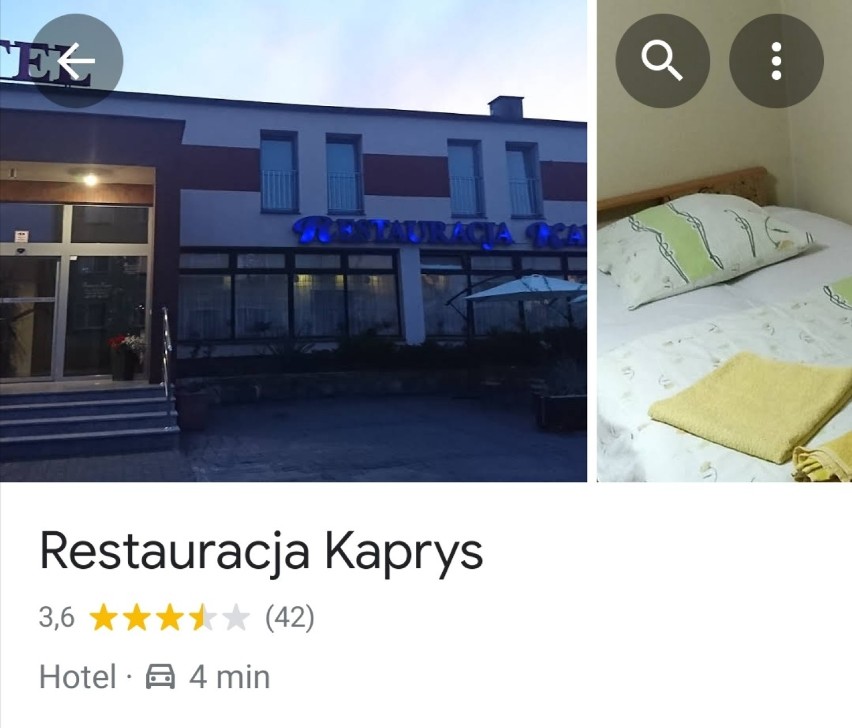 Miejsce 15. Restauracja Kaprys, Jana Kilińskiego 7, tel. 56...
