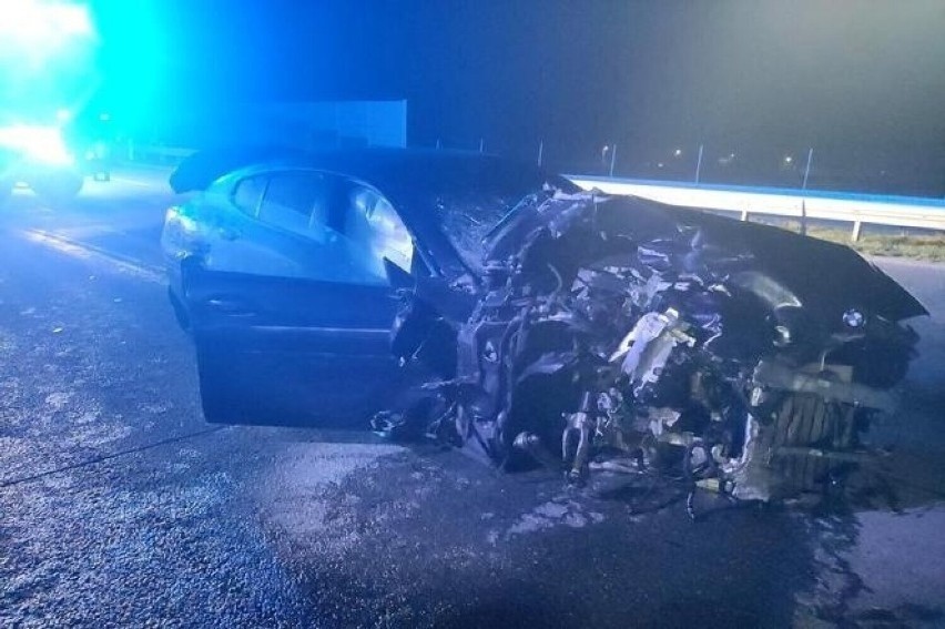 Śmiertelny wypadek mieszkańców Myszkowa na A1. Kierowca BMW...
