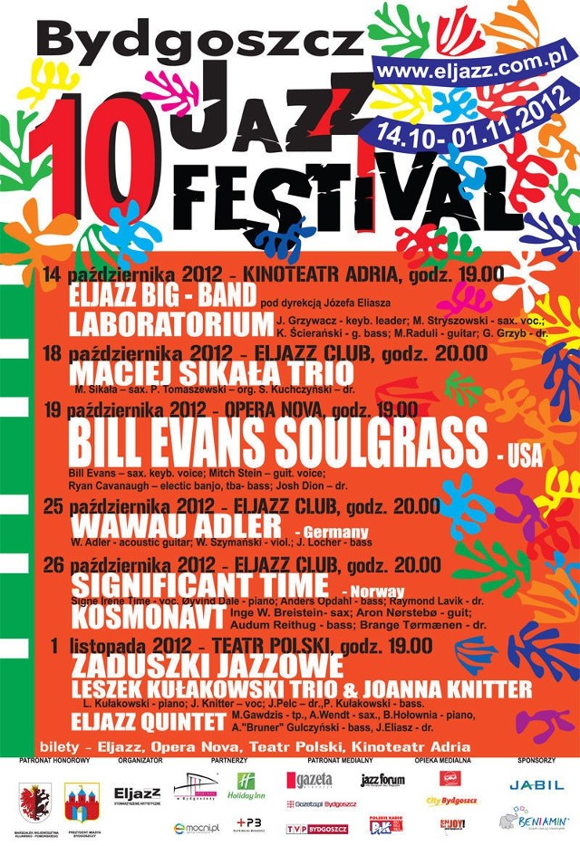 Program 10. Jazz Festival w Bydgoszczy