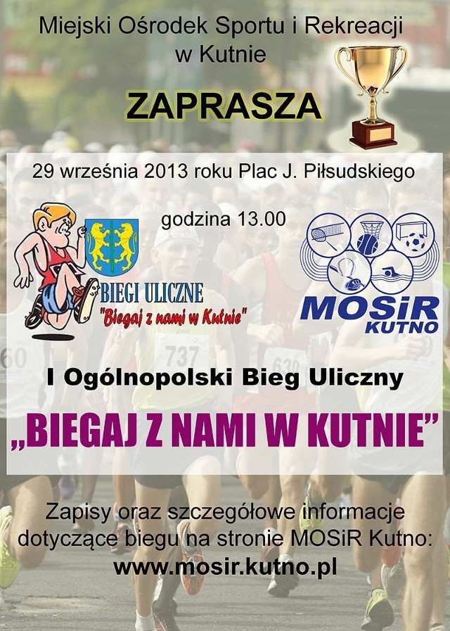 Bieg uliczny już w niedzielę