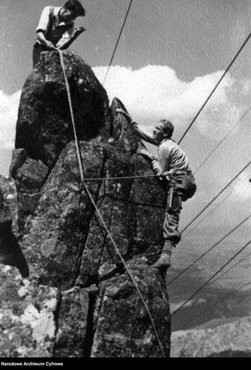 Wspinanie w Tatrach było popularne już wiele lat temu