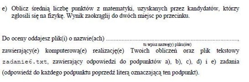 14 maja 2012 r. maturzyści pisali egzamin maturalny z ...