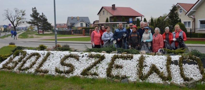 Mieszkańcy Bolszewa wspólnie posprzątali swoją miejscowość [ZDJĘCIA]