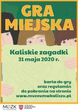 Gra miejska "Kaliskie zagadki" z okazji Dnia Dziecka