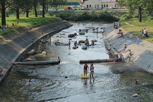 Gorliczanie szukają ochłody [ZDJĘCIA]