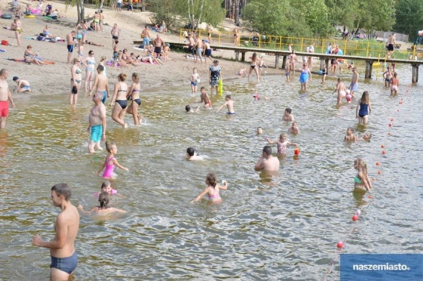 Weekend nad jeziorem
Na włocławskich kąpieliskach nie...