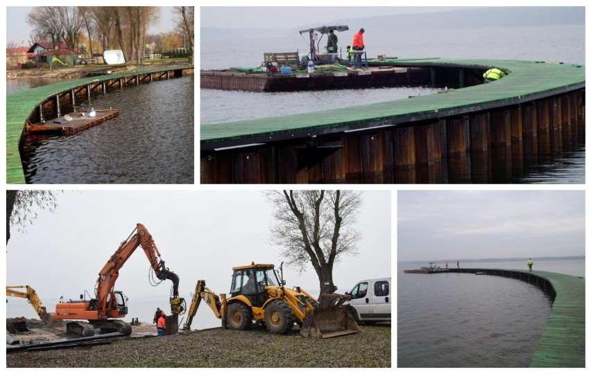 Pogłębianie kanału, budowa falochronu i pomostu, wkrótce dobiegnie końca - 13 grudnia 2019