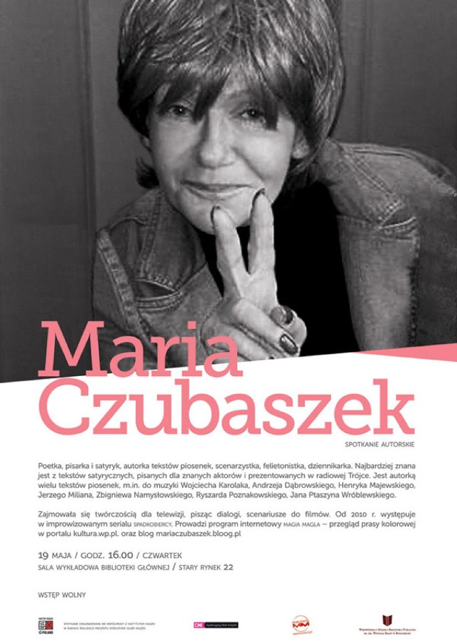 Maria Czubaszek - poetka, pisarka i satyryk, autorka tekstów ...