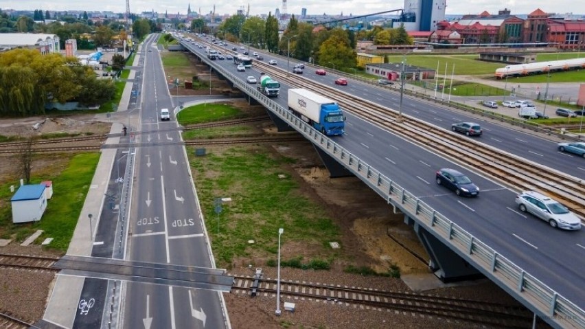 Ukończona Estakada Pomorska czeka już na odbiór