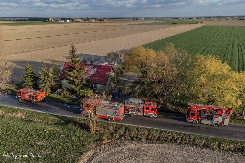 Seria interwencji strażackich w święta Wielkanocy [ZDJĘCIA]