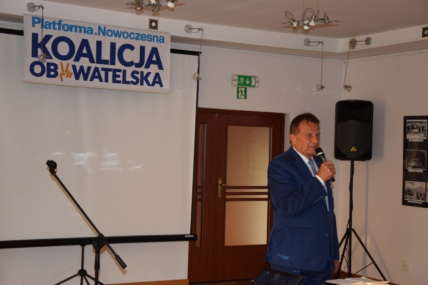Koalicja Obywatelska wskazała kandydata na burmistrza Łasku [zdjęcia]