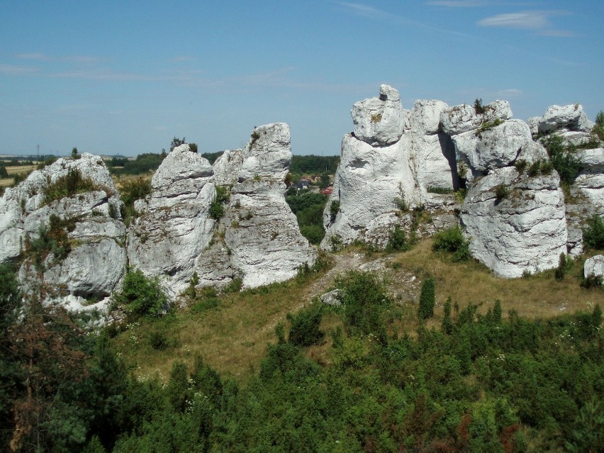 W Górach Towarnych można oglądać piękne formacje skalne,...
