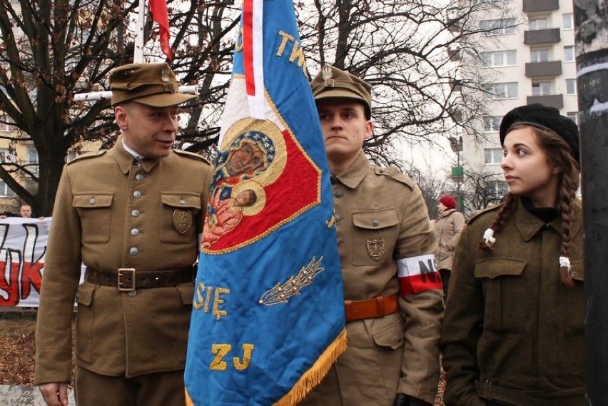 Dzień Pamięci Żołnierzy Wyklętych. Marsz w Szczecinie [wideo, zdjęcia]