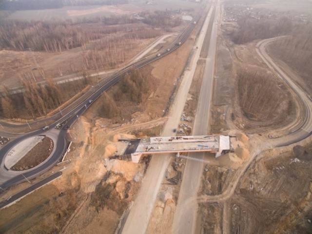 Budowa S3 na odcinku Lubin-Legnica - zdjęcia z Generalnej Dyrekcji Dróg Krajowych i Autostrad