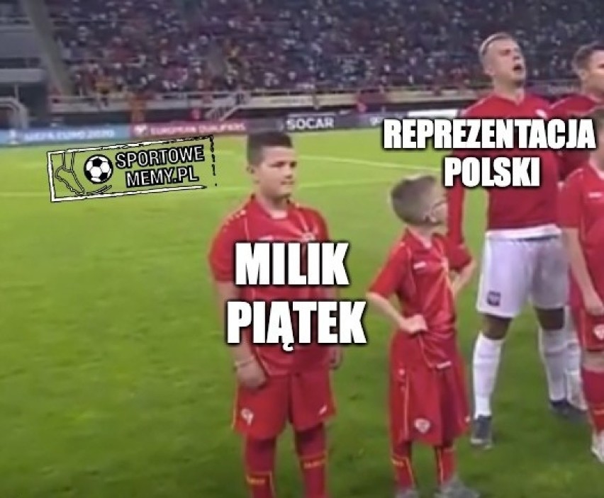 Memy o meczu Macedonia Północna - Polska 0:1