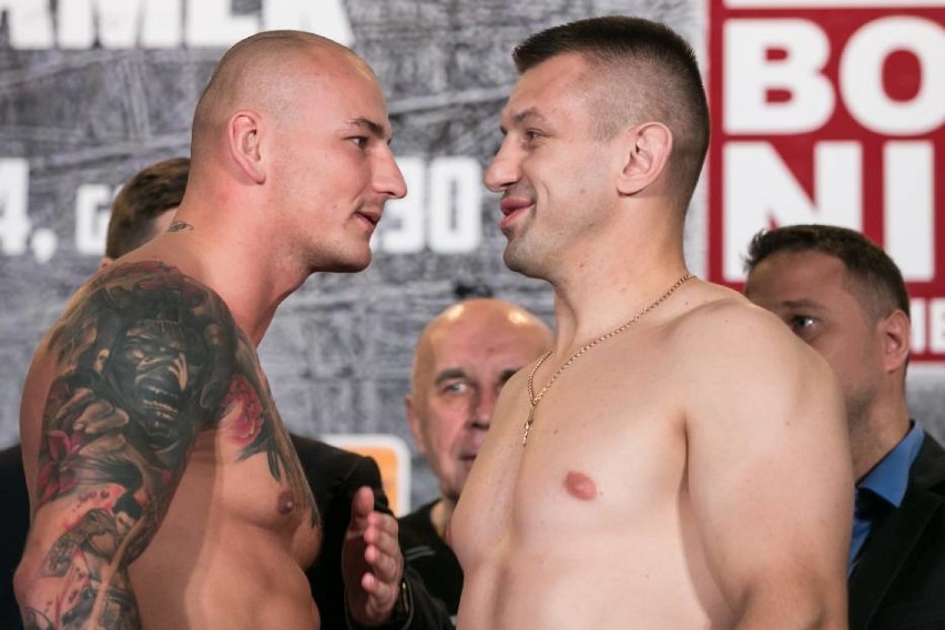 Szpilka-Wilder: spięcie przed walką. Rzucili się na siebie...