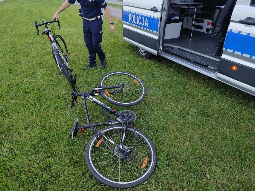 Zderzenie rowerzystów na Rzeszowskich Bulwarach. Jeden z nich trafił do szpitala [ZDJĘCIA]