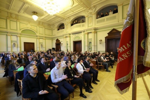 Ślubowanie radnych dzielnic w siedzibie Rady Miasta Gdańska, kwiecień 2019