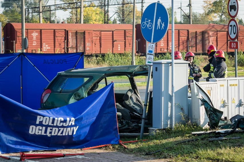 Do wypadku doszło na skrzyżowaniu ulic Kamiennej i...