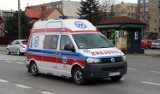 DK 75. Dwie osoby ranne w zderzeniu samochodów
