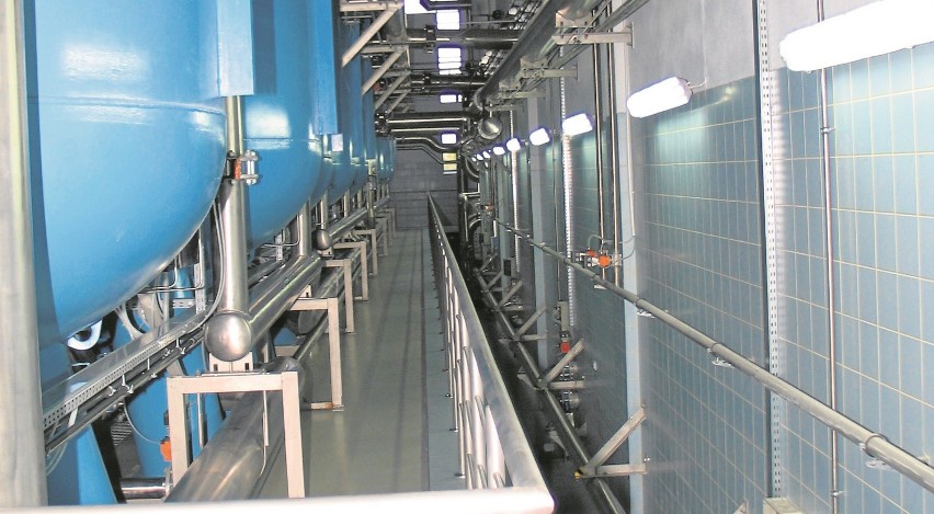 Stacja uzdatniania wody metodą biologicznej denitryfikacji