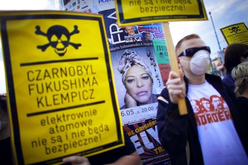 Protest w Poznaniu: Nie chcemy drugiego Czarnobyla [ZDJĘCIA, WIDEO]