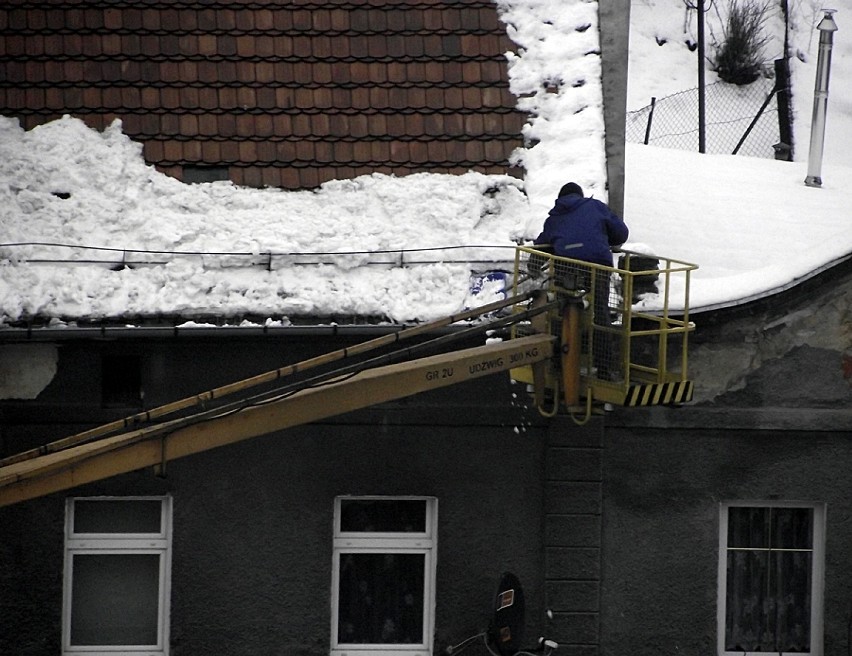 Obowiązek usuwania niebezpiecznych śnieżnych nawisów z...