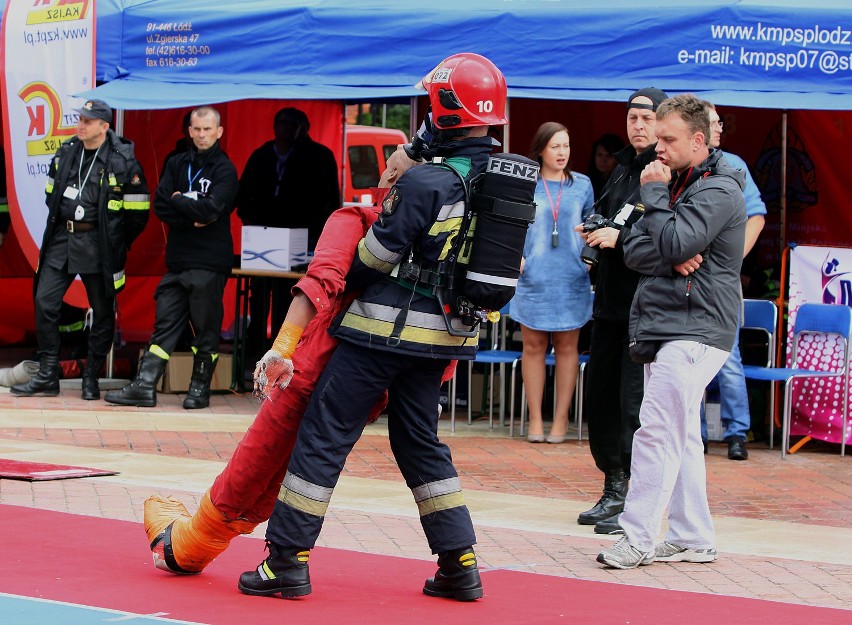 Firefighter Combat Challange: zawody strażackie w Manufakturze [ZDJĘCIA]