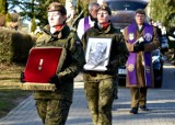 Pogrzeb ppłk. Artura Filipowicza. Był dowódcą 151. batalionu lekkiej piechoty WOT w Skwierzynie