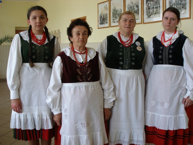Kinga Kluszczyńska, Janina Adamczyk, Maria Niciejewska i Monika Retecka