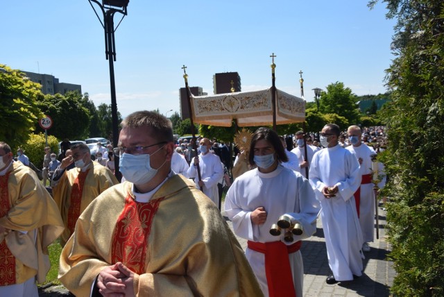 Boże Ciało 2021w parafii bł. Karoliny w Tychach