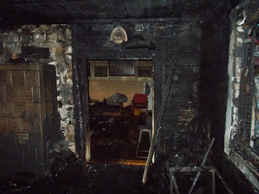 Pożar w Malewszczyźnie: nie żyje 77-latek. Spłonął również...