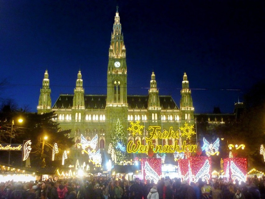 Wiedeń to prawdziwa stolica świątecznej atmosfery w Europie,...