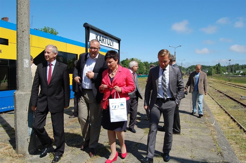 W ramach systemu połączeń z PKM, kolej pojedzie z Kartuz do Gdańska - zapowiada minister Massel