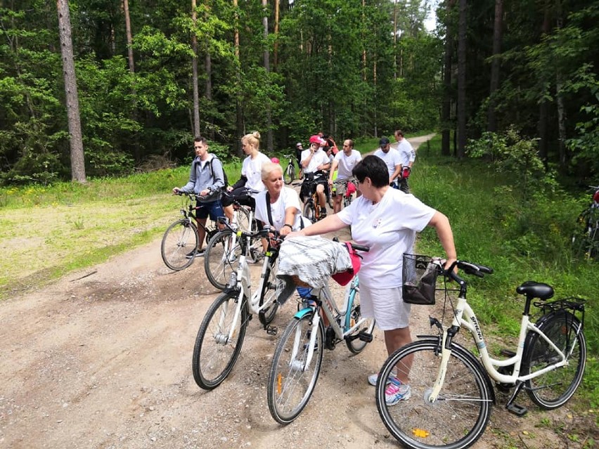 Rajd rowerowy szlakiem Obławy Augustowskiej w Gibach. Trwają obchody 75. rocznicy zbrodni [Zdjęcia]