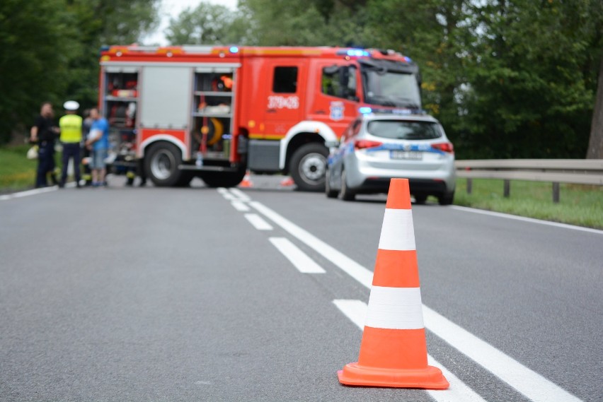 Śmiertelny wypadek na drodze krajowej nr 24