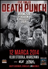 Za niecały miesiąc w Stodole zagra Five Finger Death Punch!