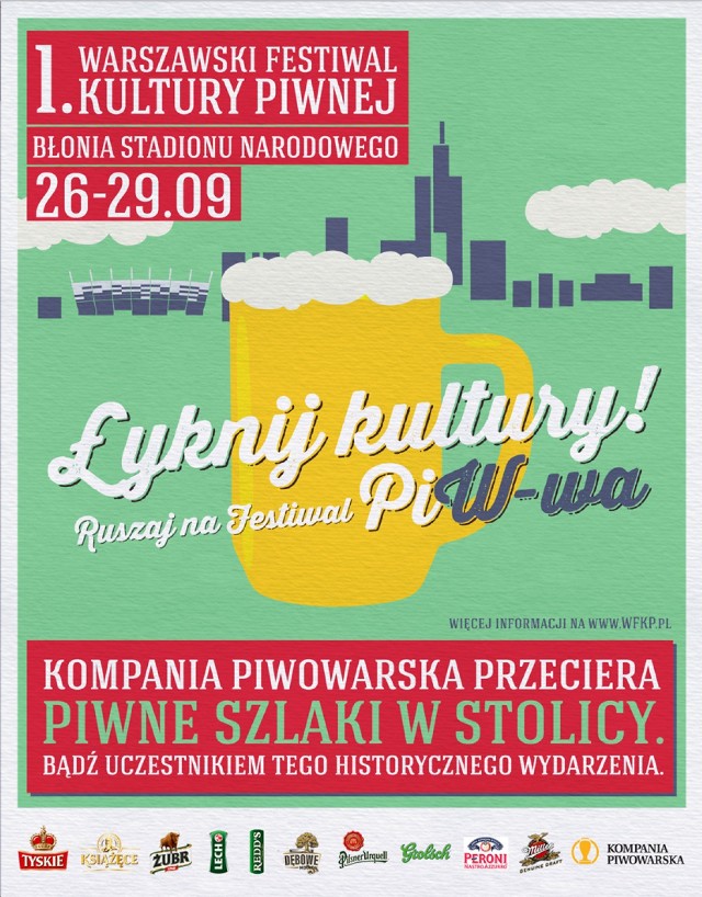 Trwa WARSZAWSKI FESTIWAL KULTURY PIWNEJ [program]