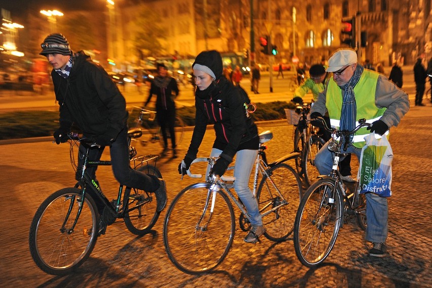 Przy ul. Św. Marcin stanął Ghost Bike