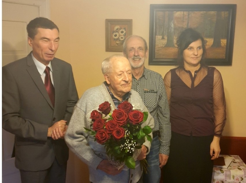 Najstarszy mieszkaniec gminy Karsin świętował urodziny. Gratulujemy!