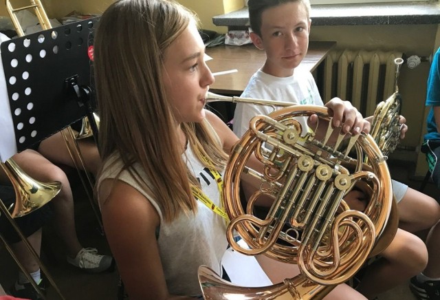 We Włoszczowie odbyły się po raz pierwszy warsztaty młodzieżowych orkiestr dętych.