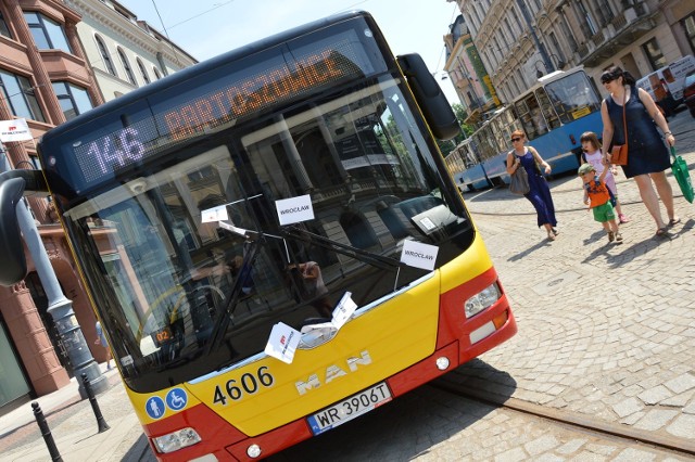 MPK we Wrocławiu zaprezentowało dzisiaj oficjalnie mieszkańcom miasta nowy autobus miejski Man Lion’s City.