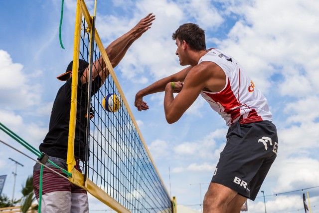 Festiwal Siatkówki Plażowa na "Poniatówce". Zawodnicy z Brazylii, Argentyny i Polski! [ZDJĘCIA]