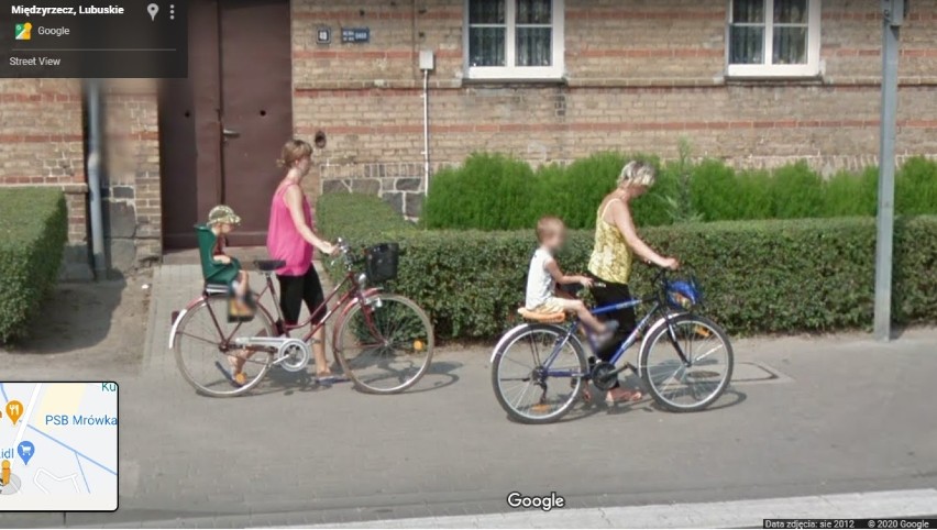 Zobaczcie, ilu rowerzystów złapały w kadr kamery Google...