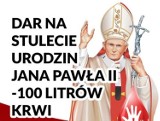 Sierakowice. Akcja krwiodawstwa z okazji 100-lecia urodzin Jana Pawła II