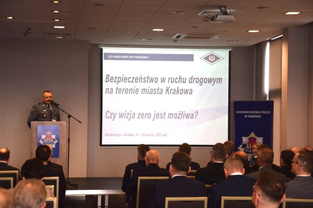 14-15 marca w Komenda Miejska Policji w Krakowie zorganizowała "Czy wizja zero jest możliwa"