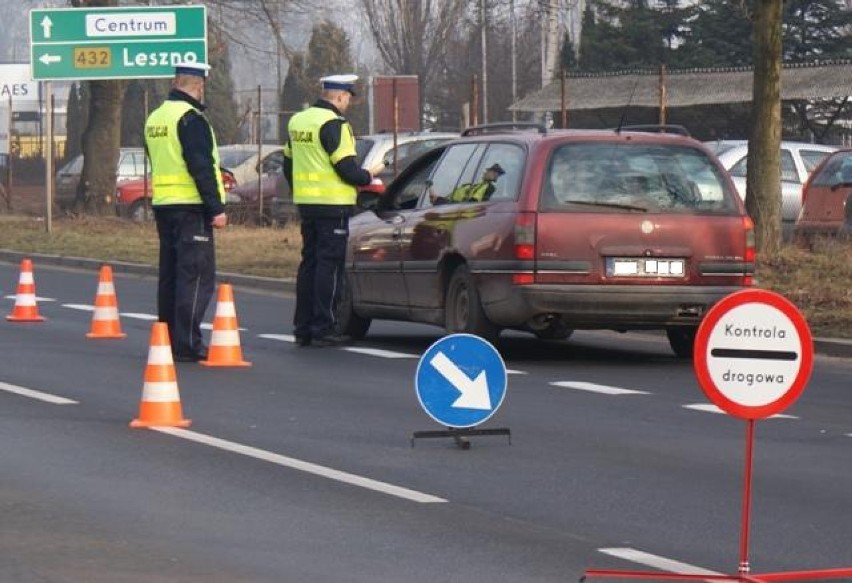 Śrem: policja łapała pijanych kierowców